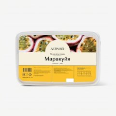Пюре замороженное ARTPUREE Маракуйя без косточки 1 кг 4670134851487