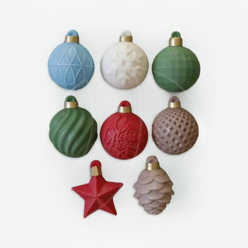 Фигурка из шоколадной глазури "Ёлочные игрушки" ФГ152