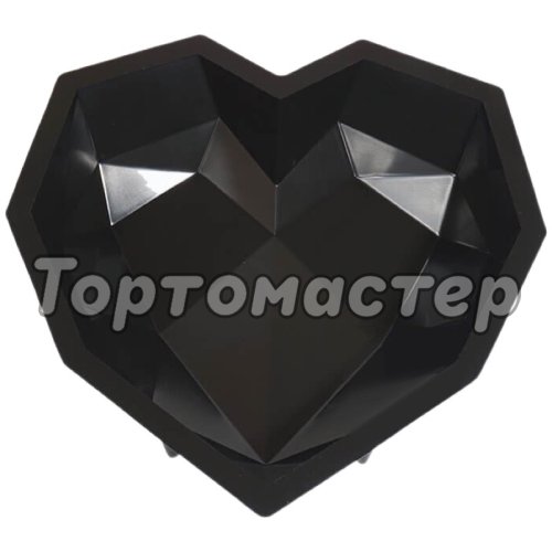 Форма силиконовая Silico "Алмазное сердце" SA2207