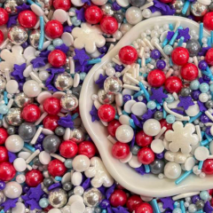 Посыпка кондитерская "Снегири" 50 г 