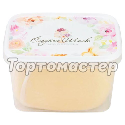 Мастика ванильная Сладкий шёлк Бежевая 250 г 