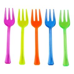 Вилки пластиковые Неон 12 шт 9456547