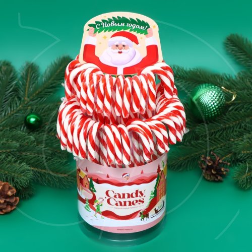 Леденец "Трость" со вкусом клубники 15 г 10050886