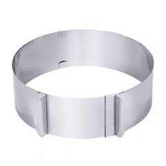 Форма металлическая для выпечки раздвижная Круглая H5 D14-20 см 3537094